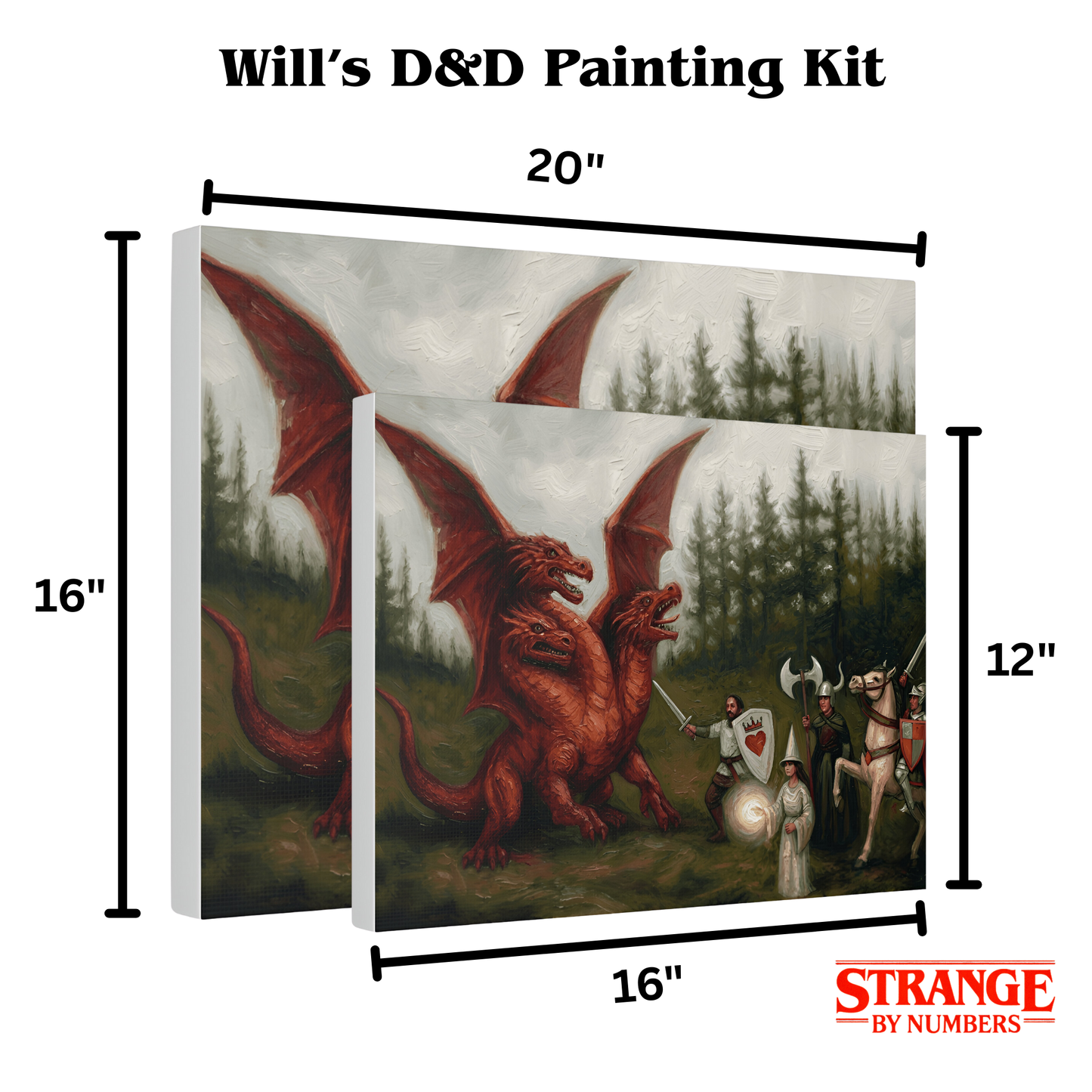 StrangeByNumbers - Painting Kit